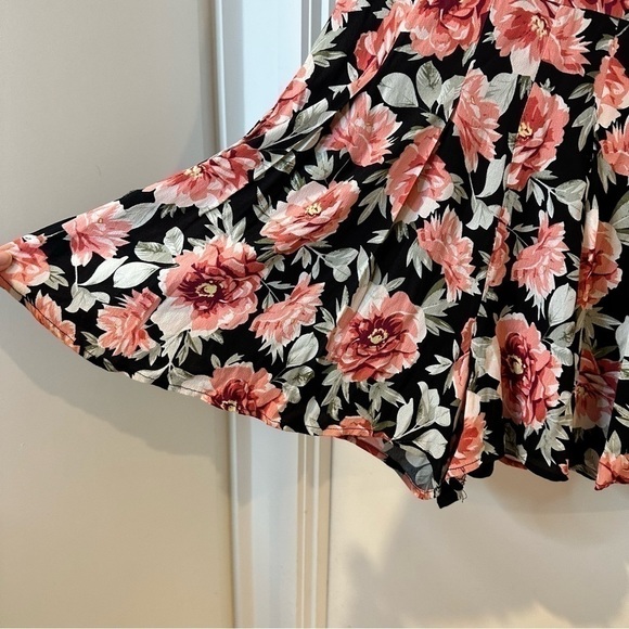 Dotti floral playsuit long sleeve flowers beach summer casual ladies size 8 - Picture 3 of 6